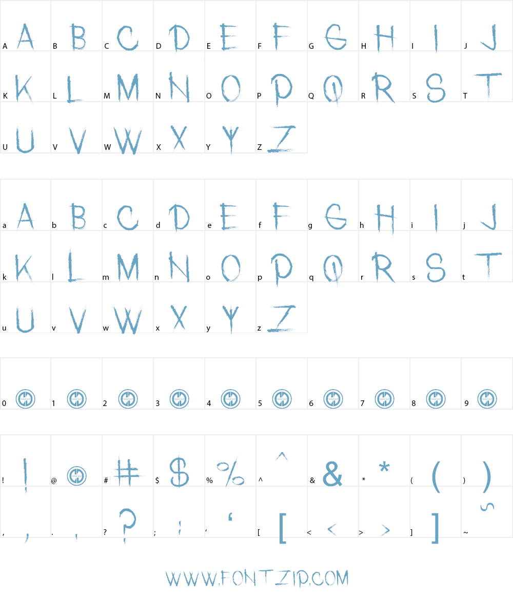 Malachai Font Character