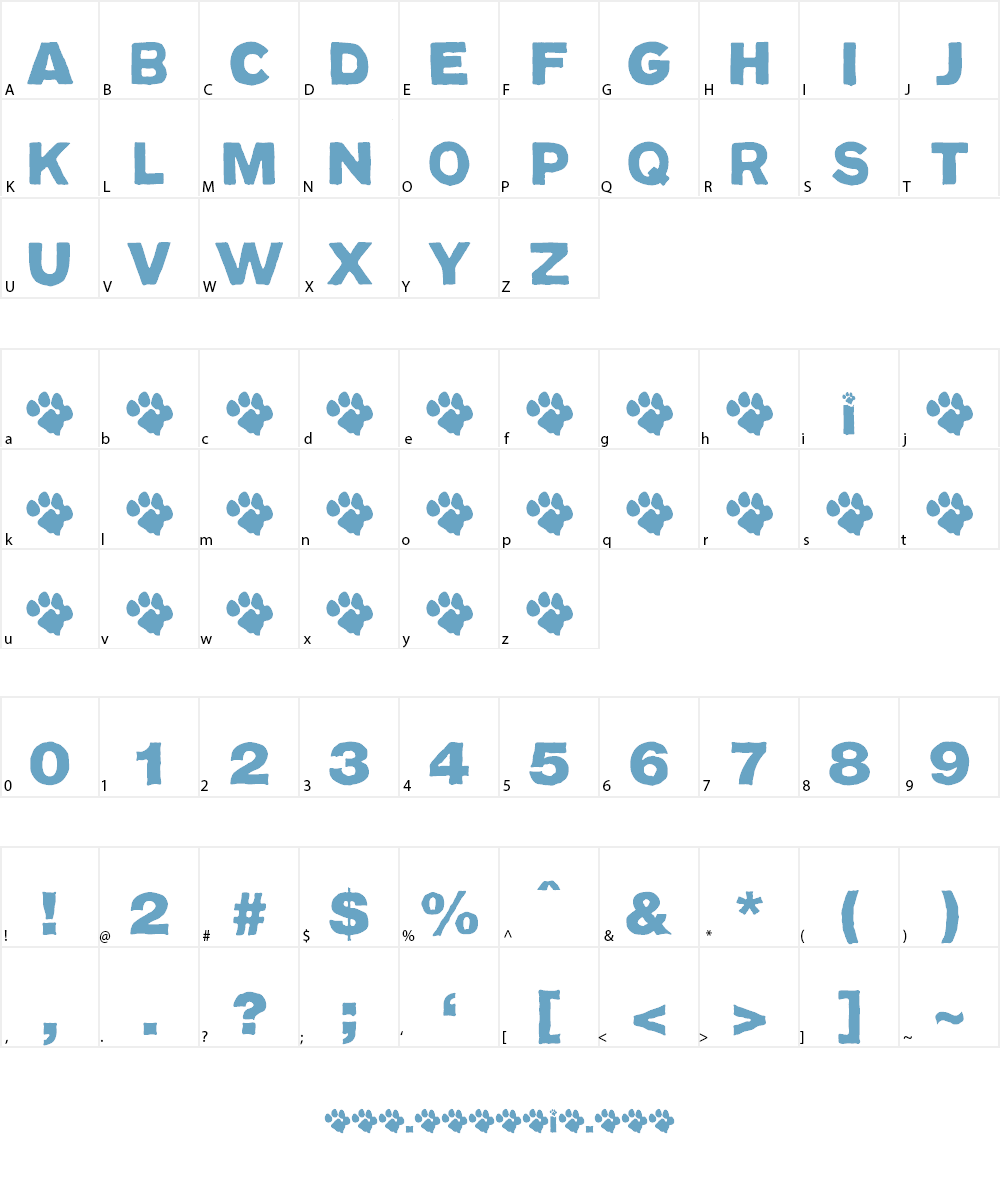 Marmalade Sans Font Character