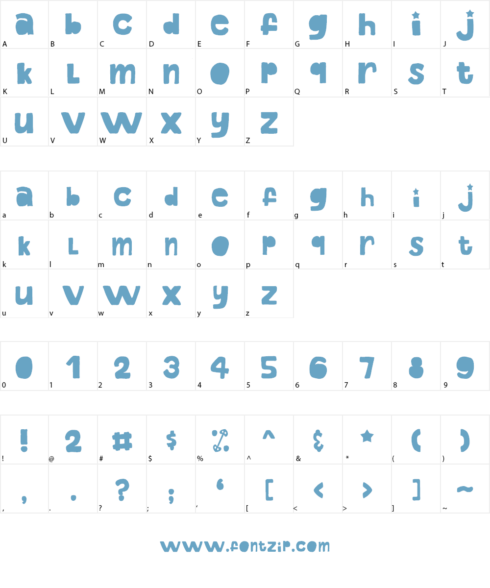 EoSD U.N. Owen Hand Font Character