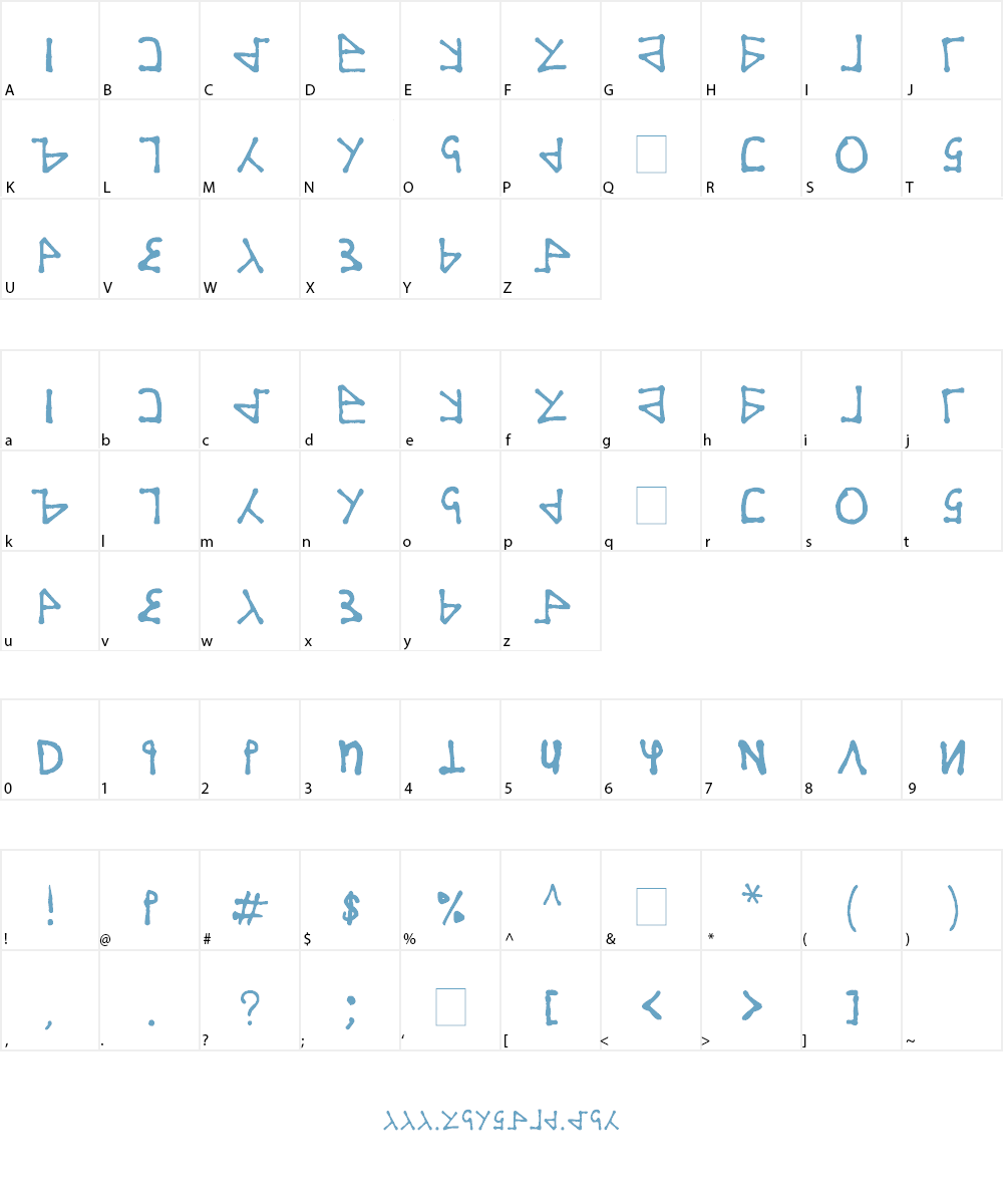 absat Font Character