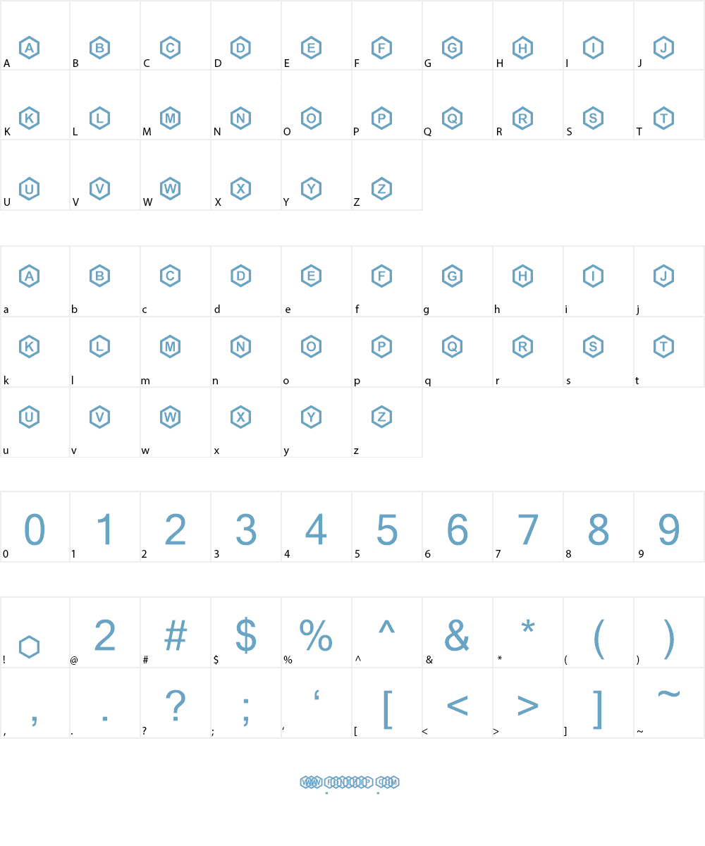 beecity Font Character