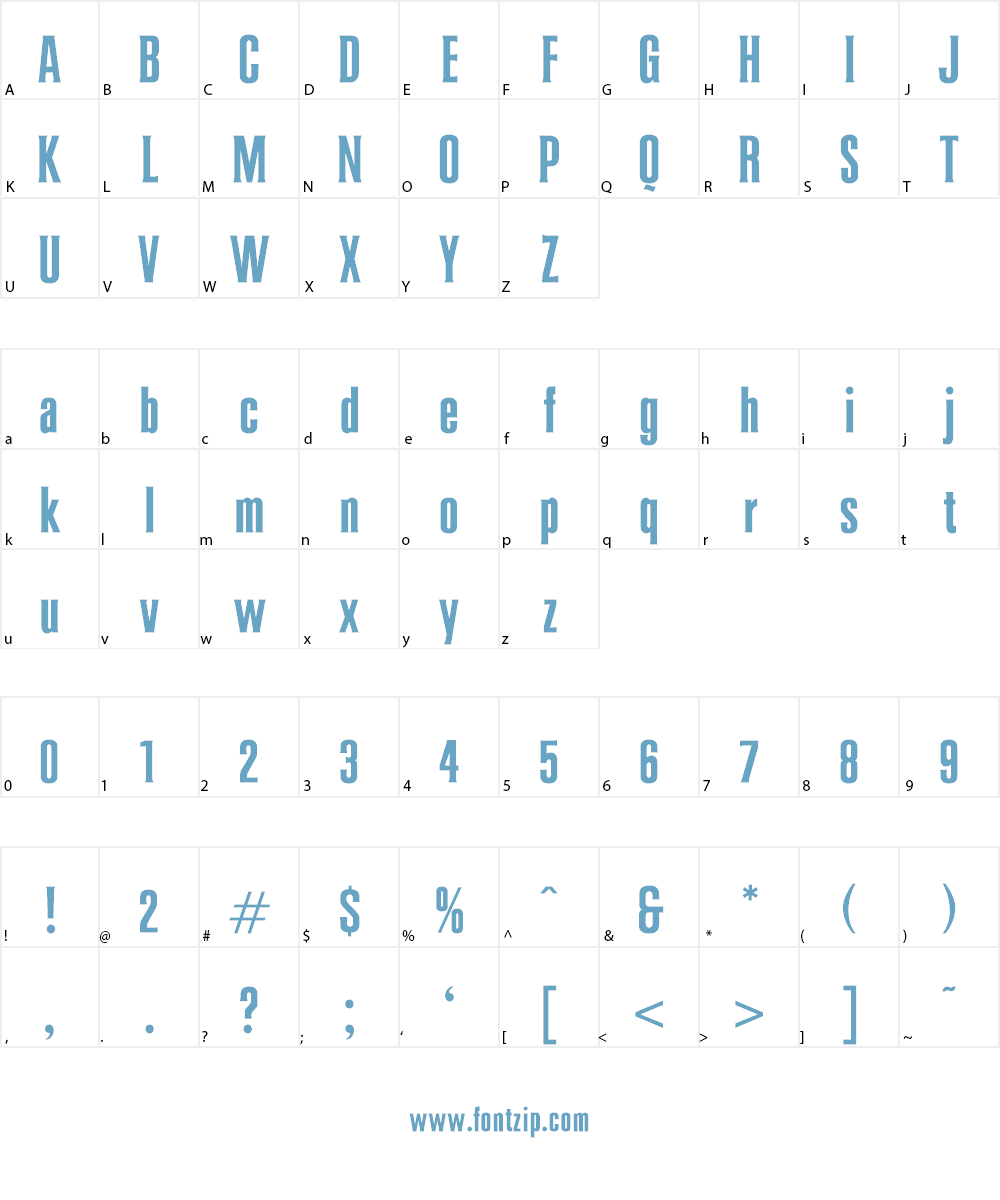 CheGuevara Golden Bold Medium Font Character