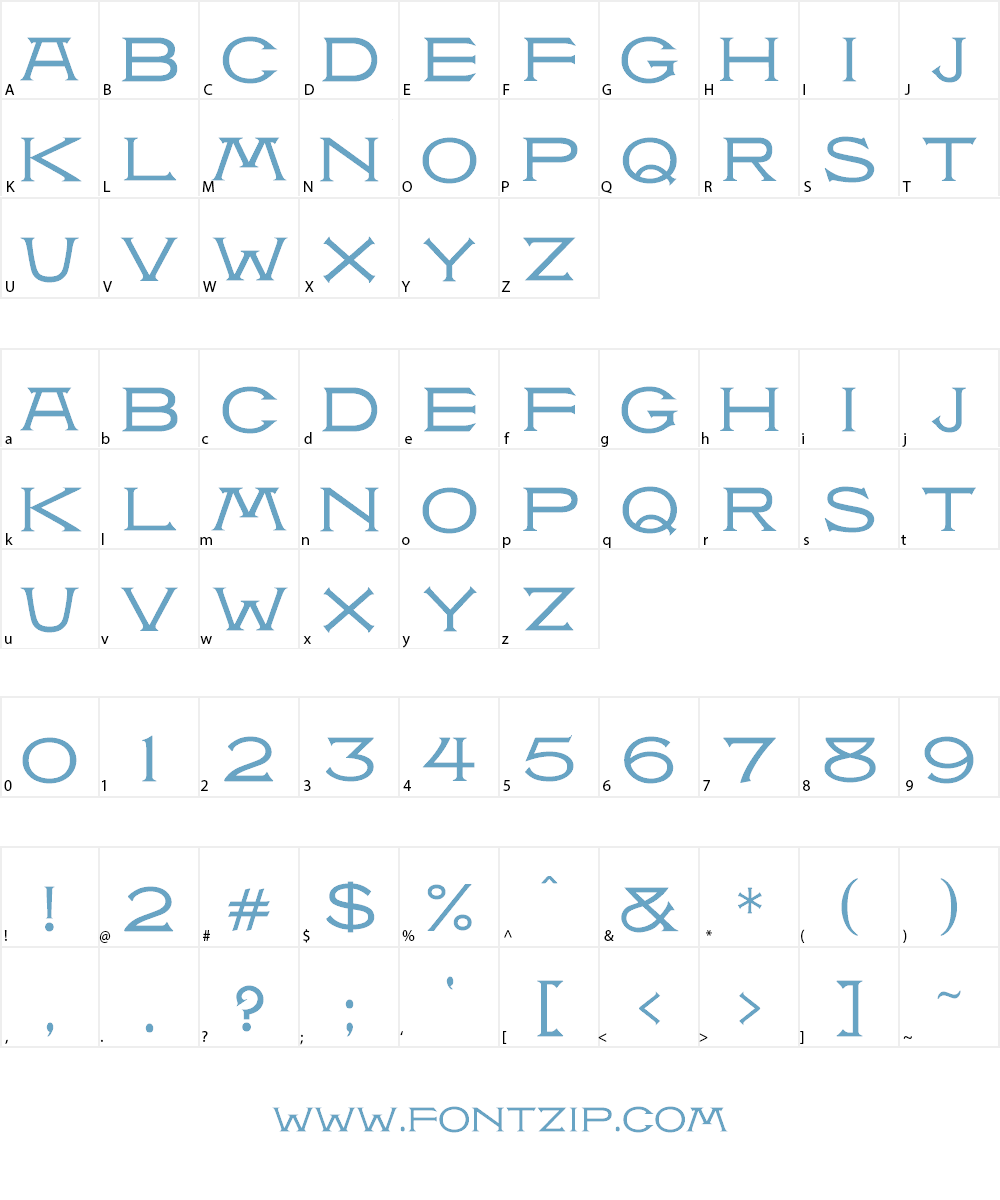 CheGuevara Tittle Font Character