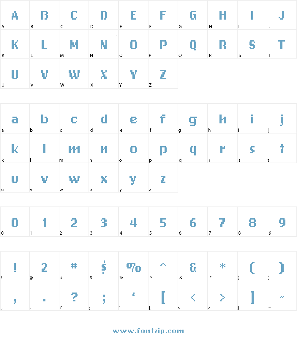 Lo-Sumires Font Character