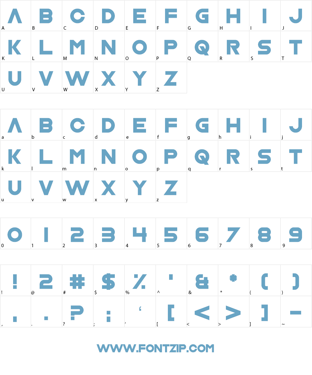 Nrvsbrkdwn Font Character