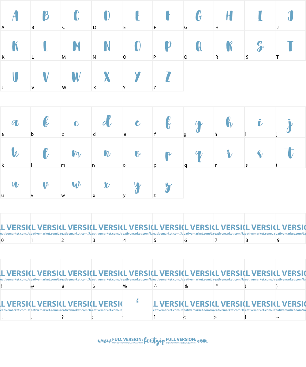 Shrewdy Font Character