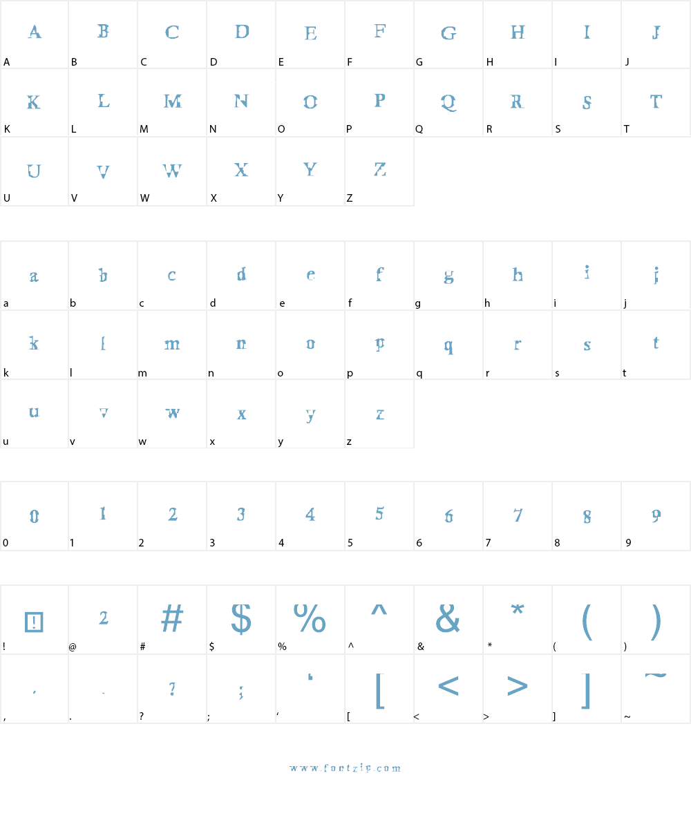 Appmia Hex Font Character