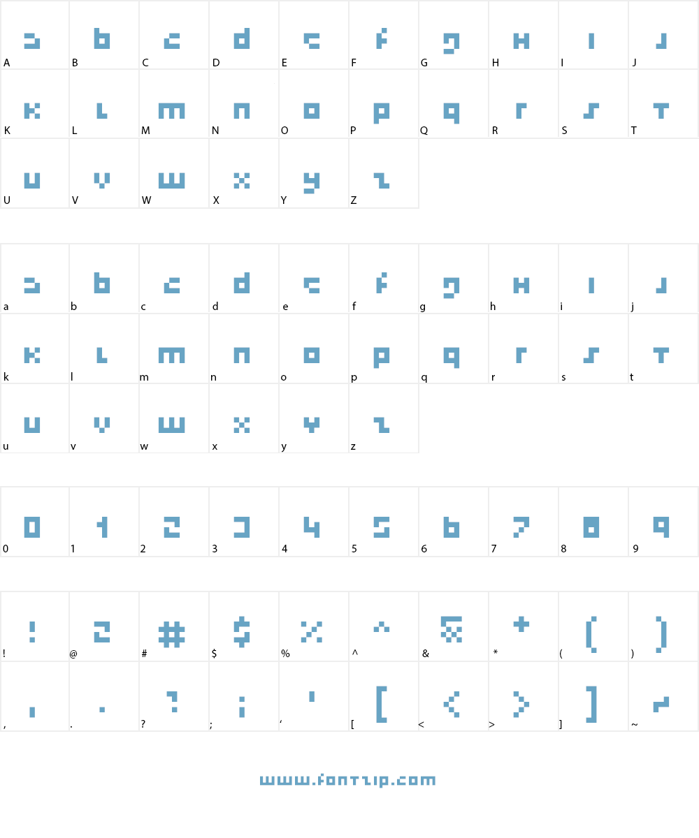 Poppkorn Font Character