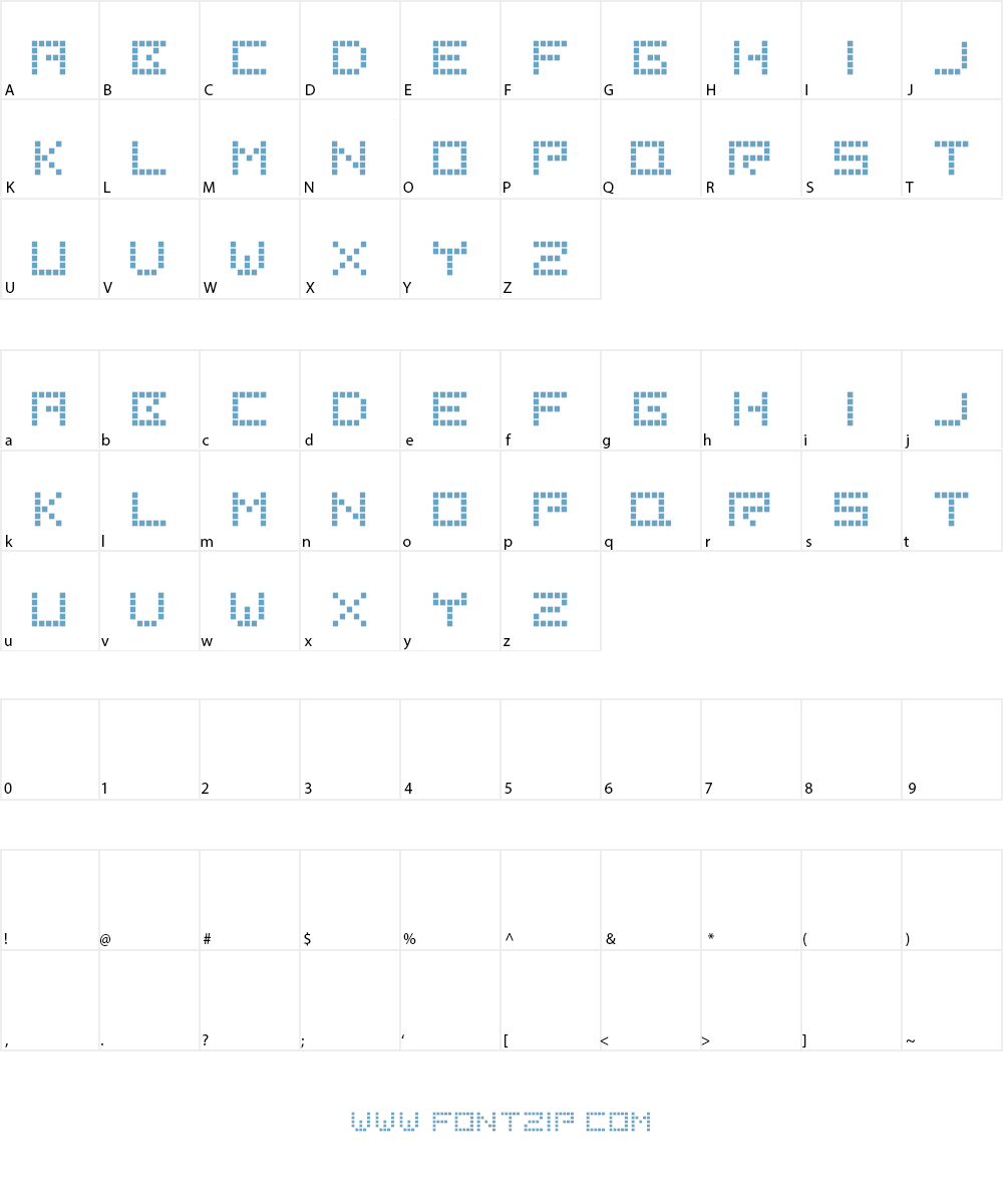 TearingFonts Font Character