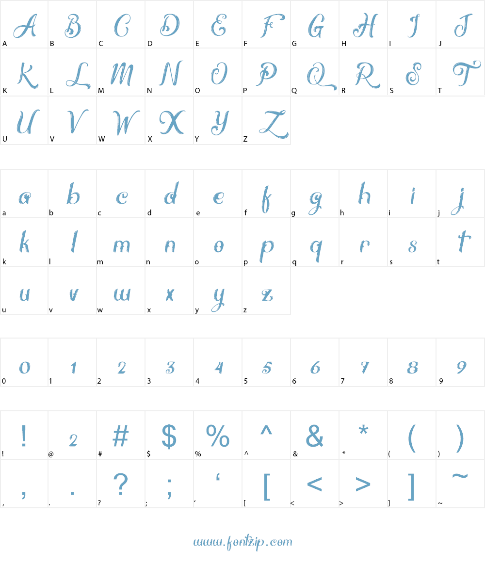 Thrones Font Character