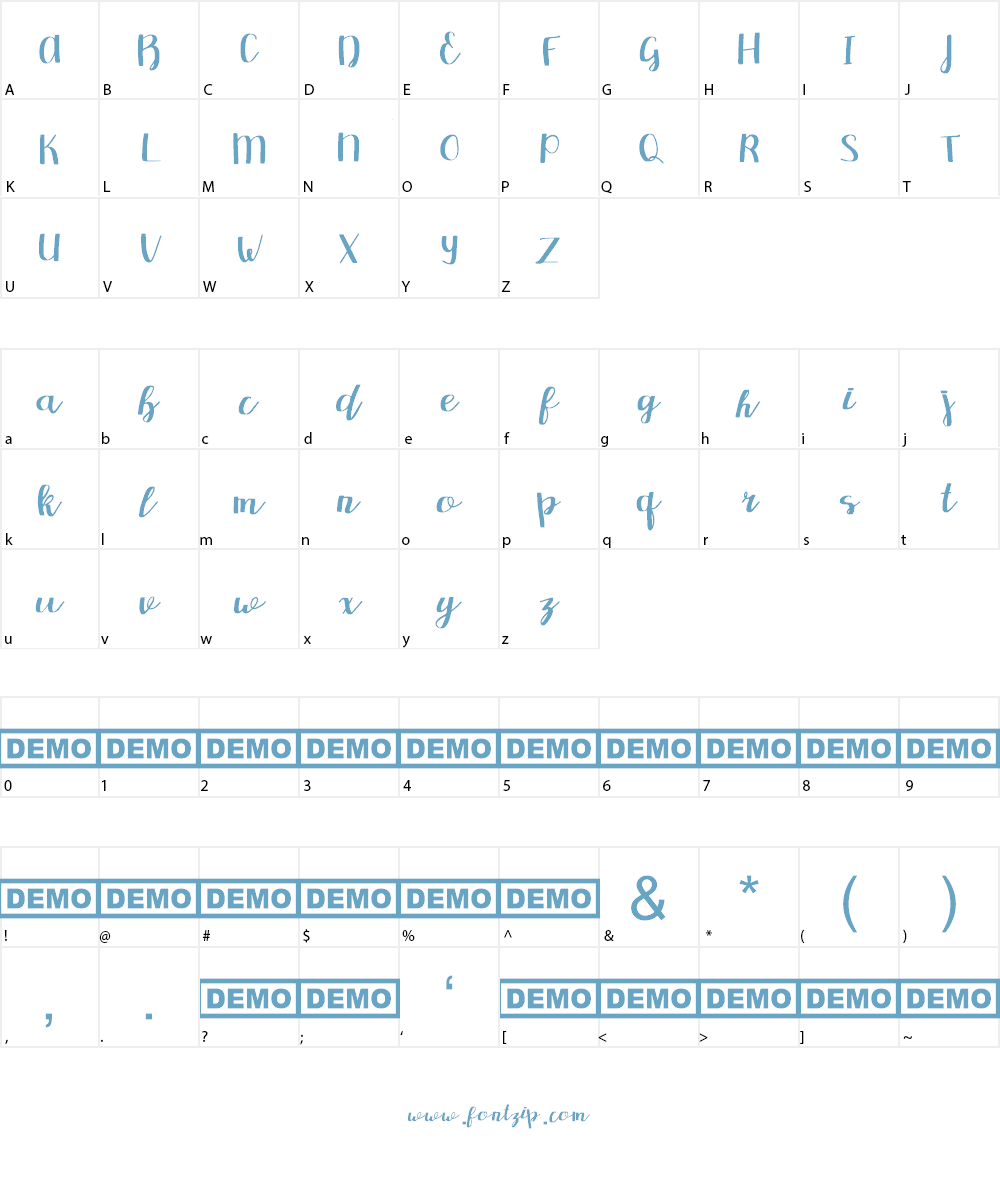 Redbus Font Character