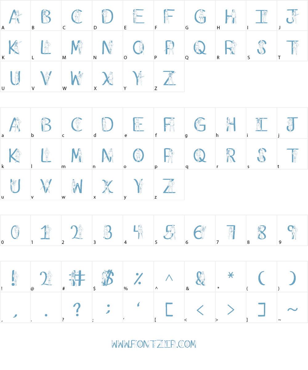 Ks Reputaytion Font Character