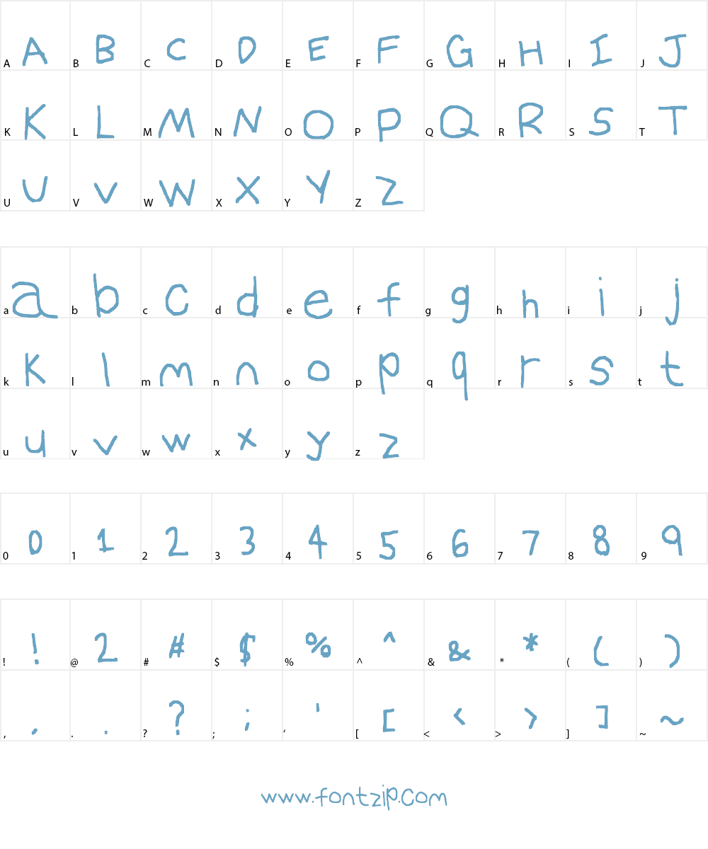 Loudonfont Font Character