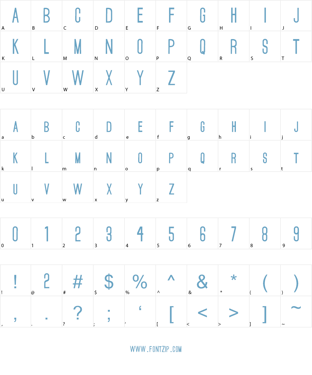 Movie Posters Delight Font Character