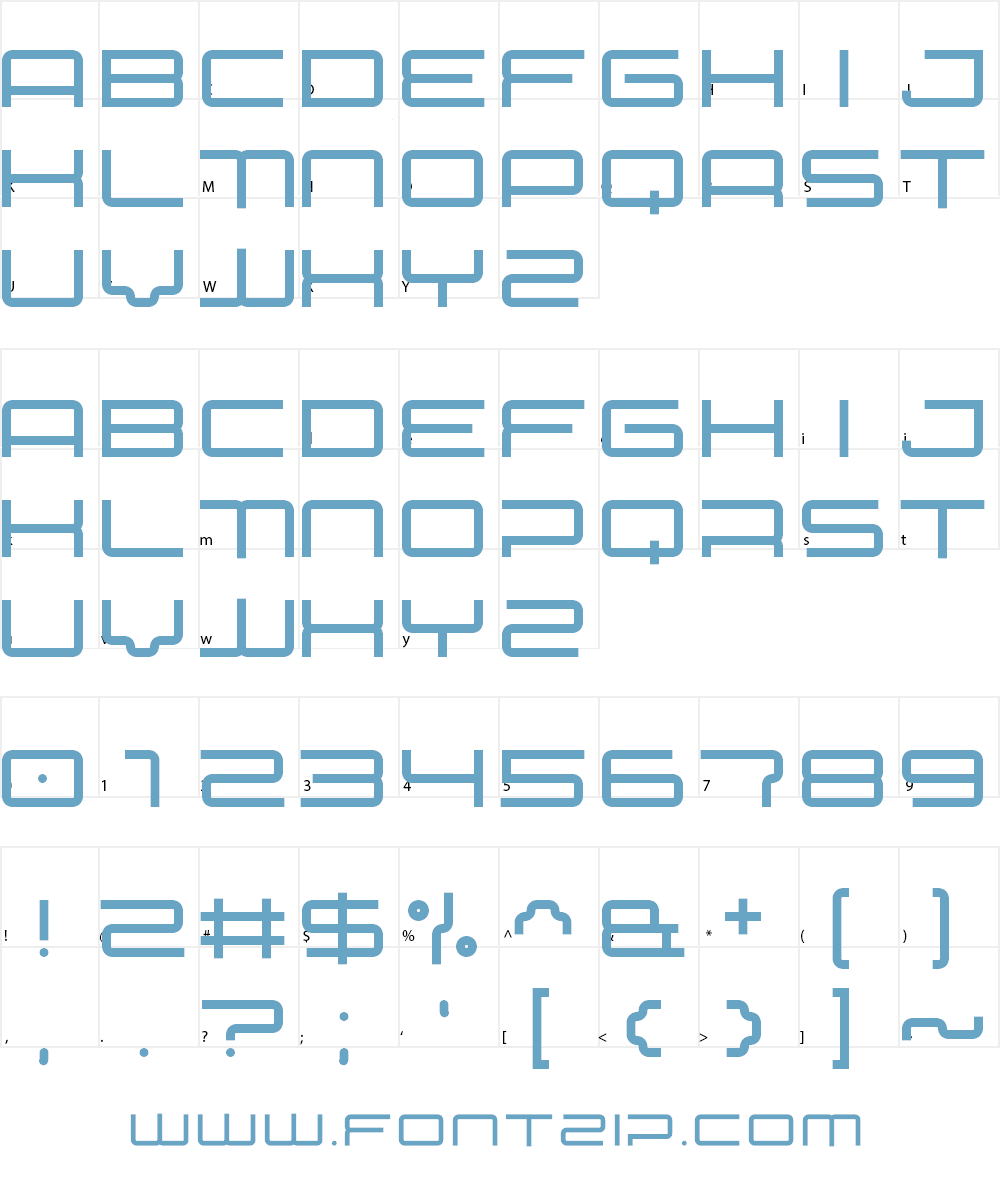 Betelgeuse Font Character