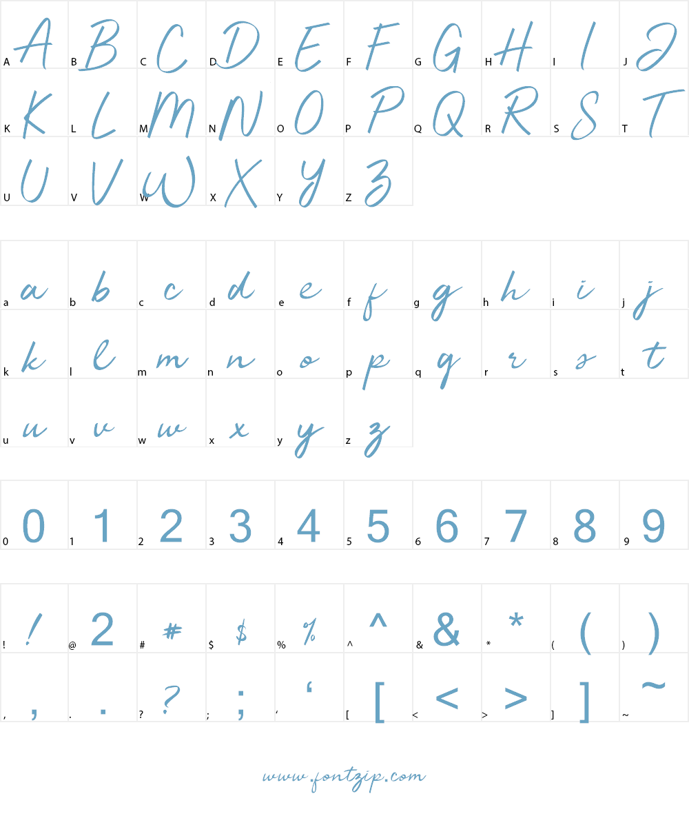 Jelytta Font Character