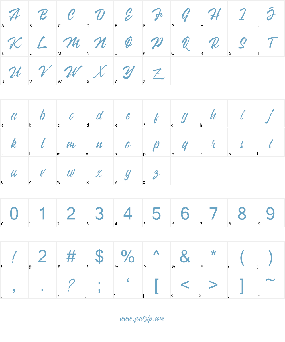 Wakanda Font Character
