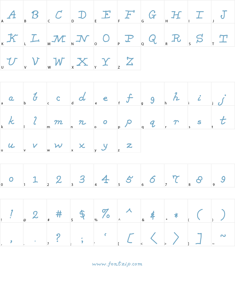 Carrollus Magnus Font Character