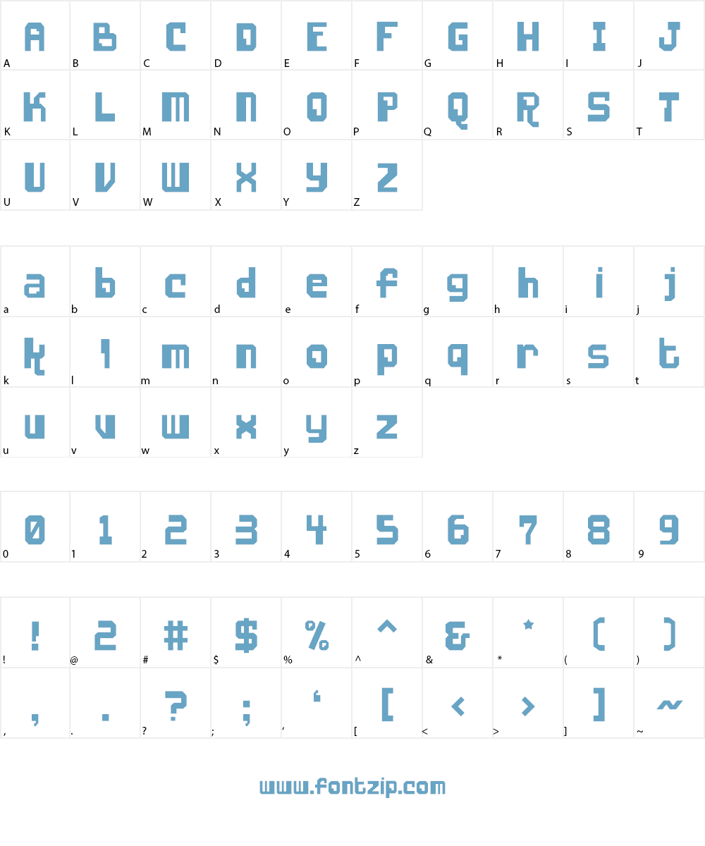 Doreking Font Character