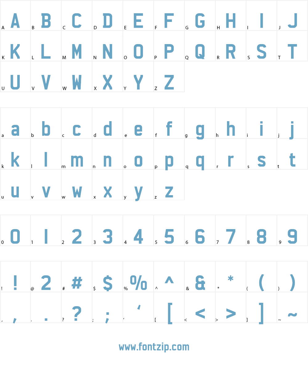 Charles Wright Font Character