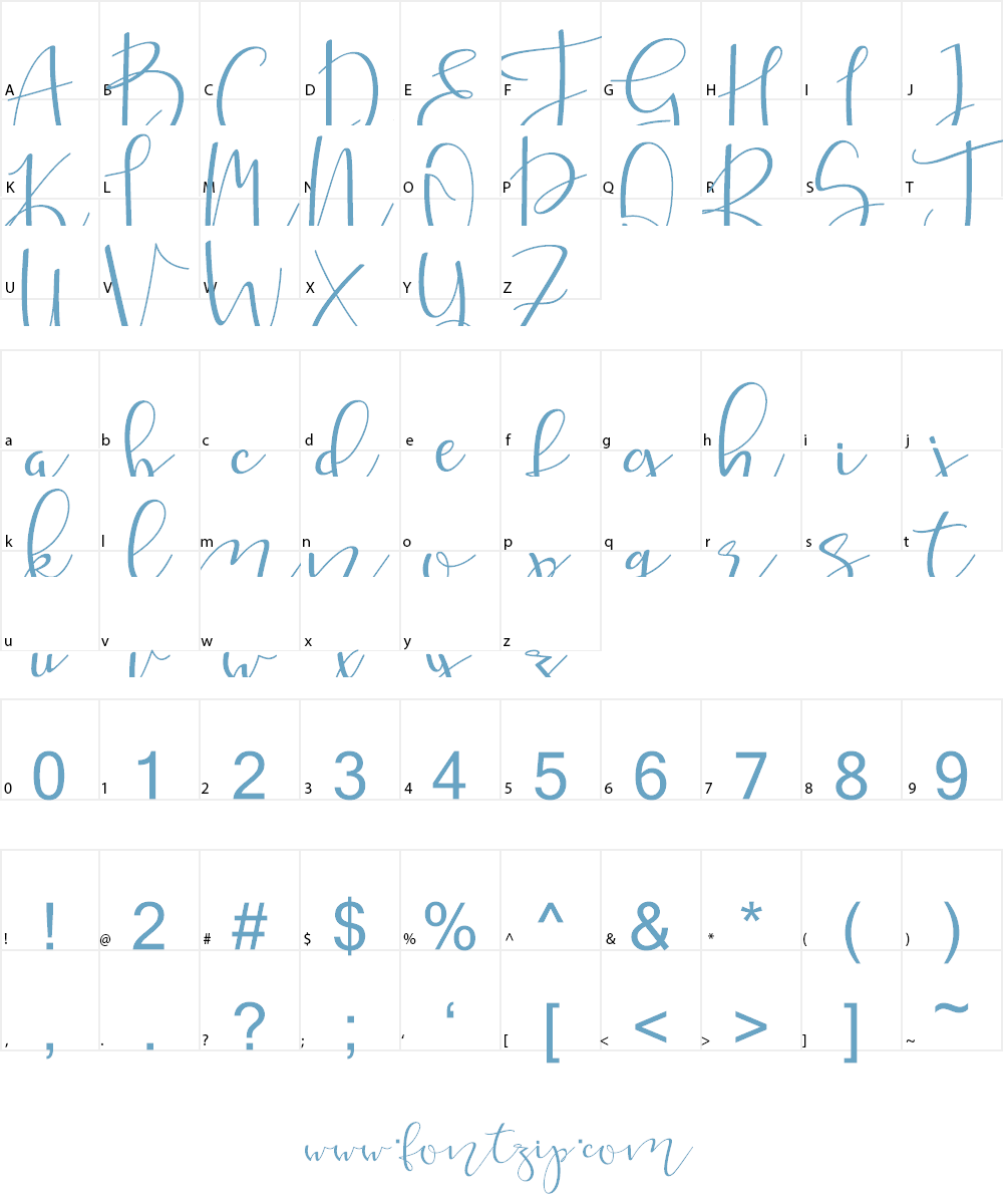 mahligai Font Character
