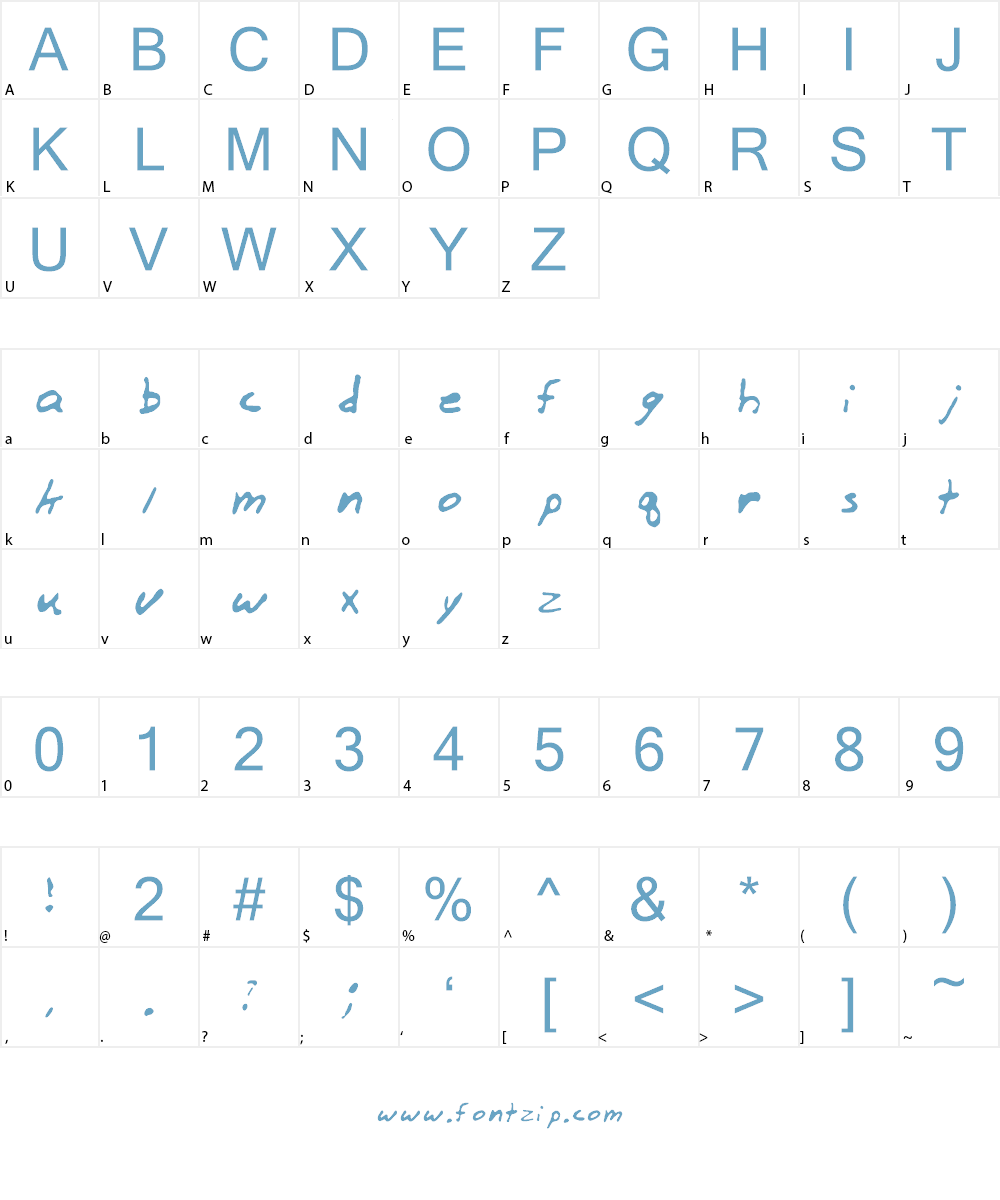 Zodiac Fonts Font Character