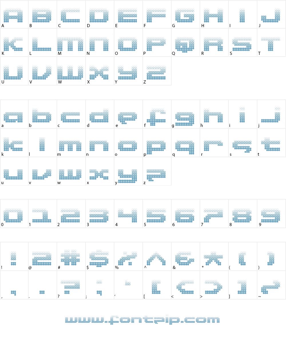 Zosimo Hive Font Character