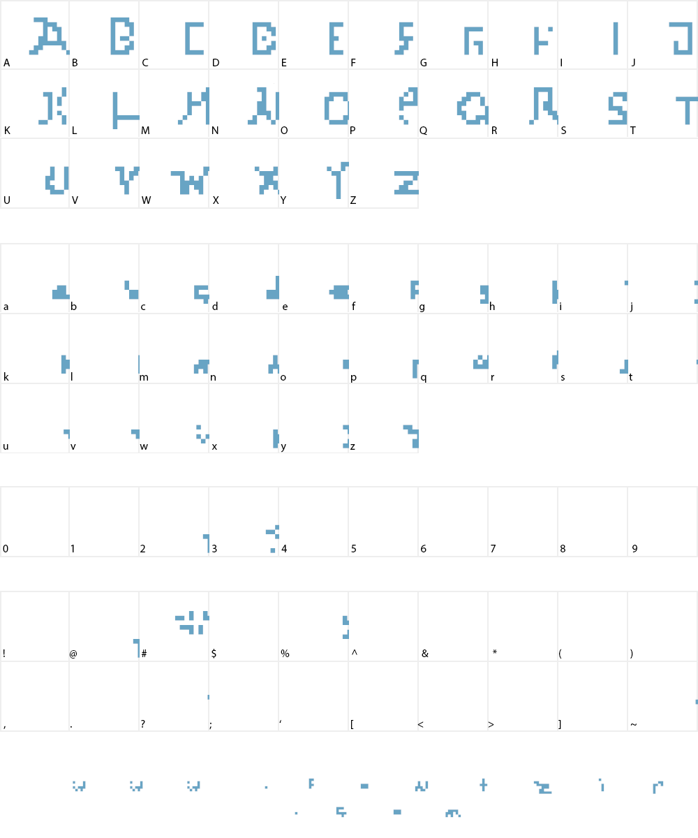 Spirit Font Character
