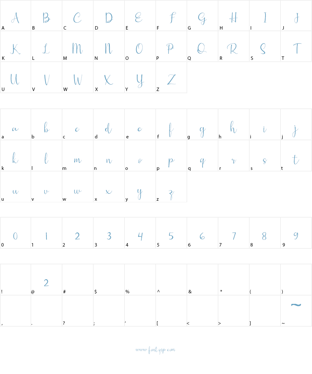 Fabullous Font Character
