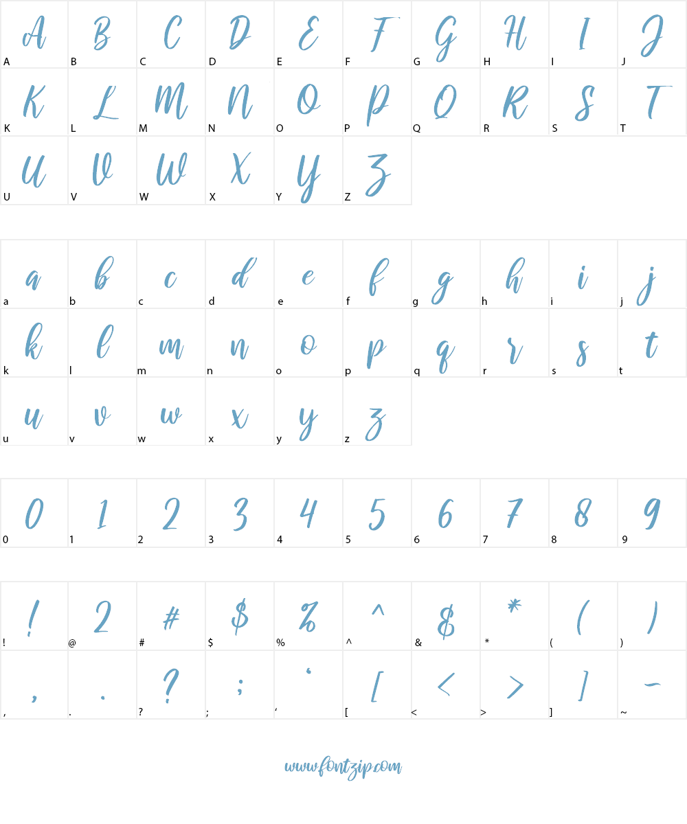 raustila Font Character