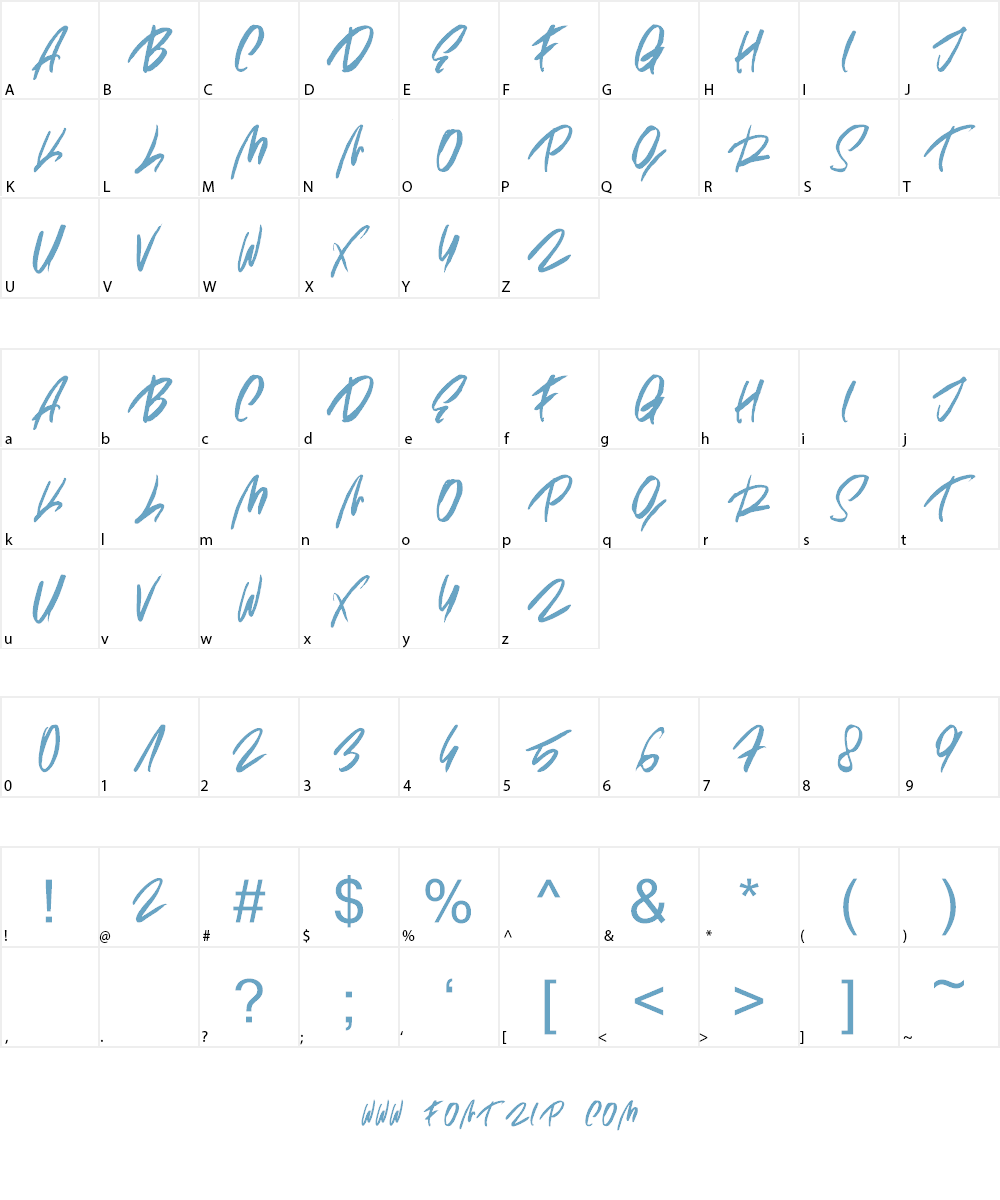 Freddie Font Character