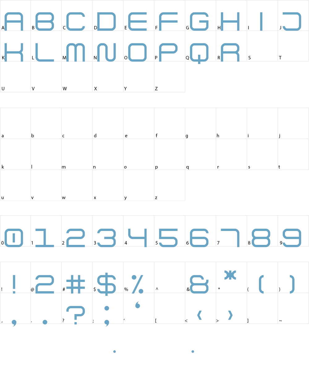 Comicool Font Character