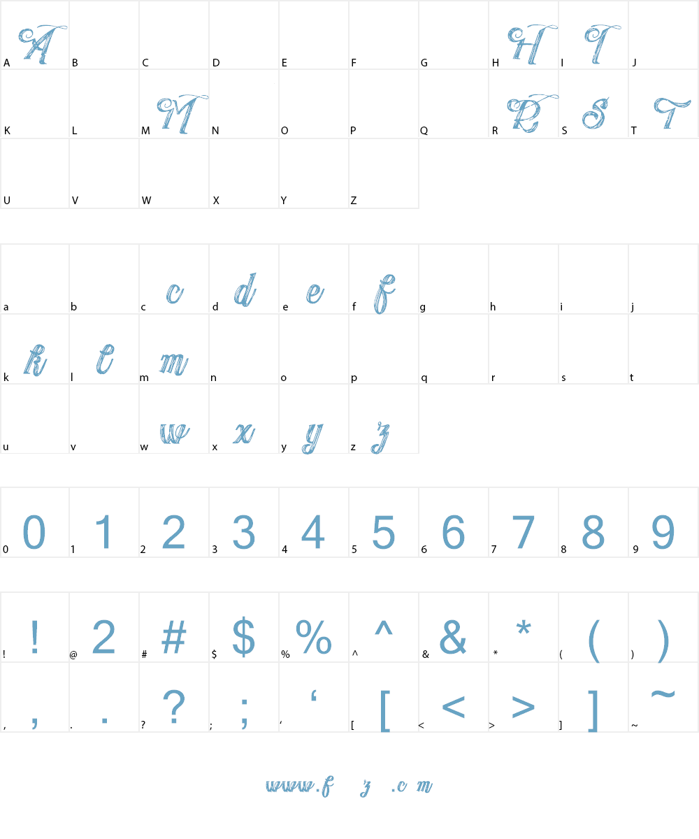 Publishing Draft Script DEMO ve Font Character