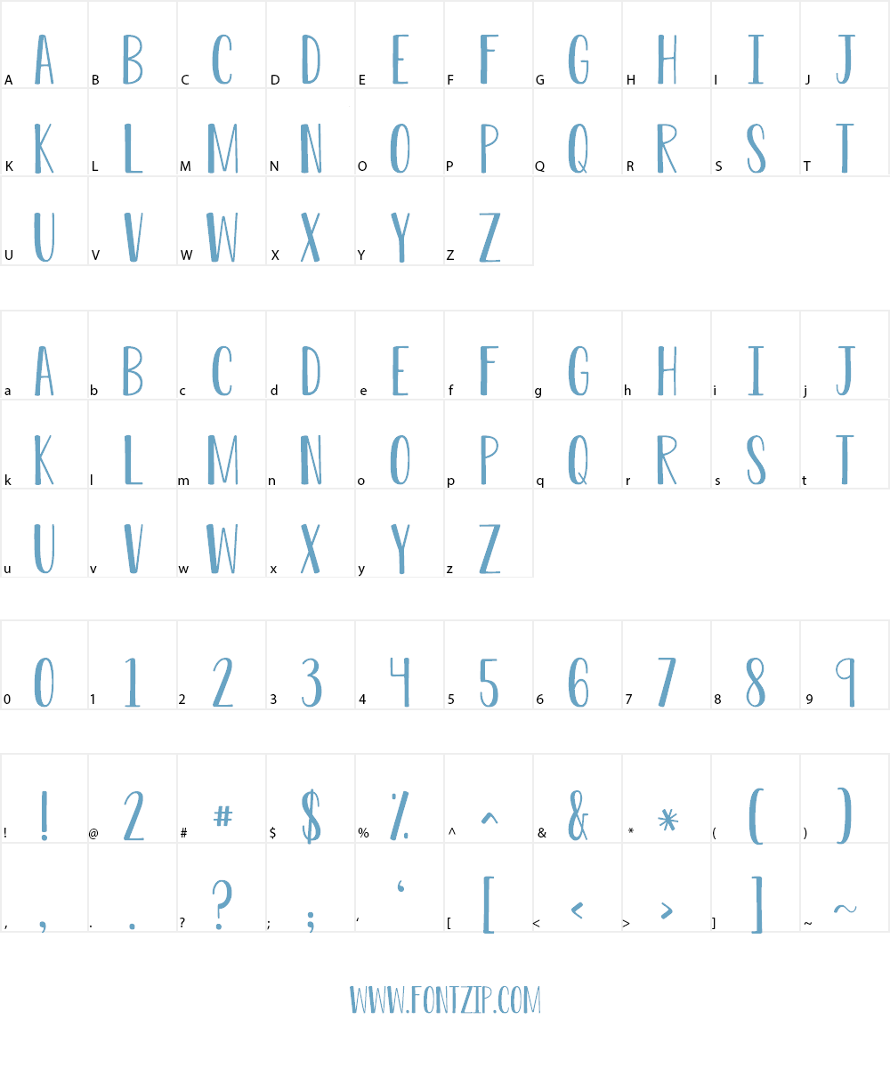 KG Do You Love Me Font Character