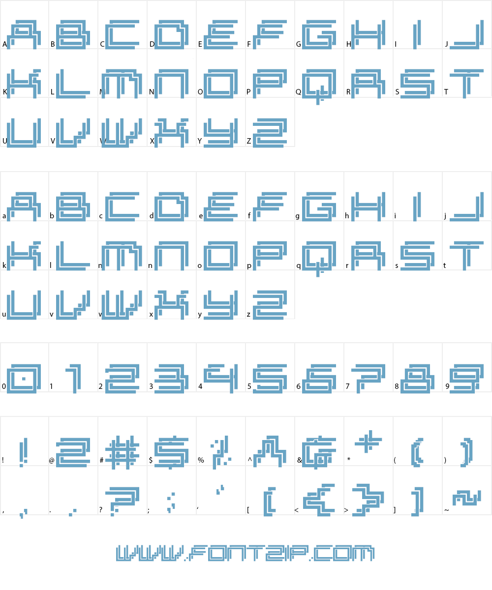 Lyka Espejo Font Character