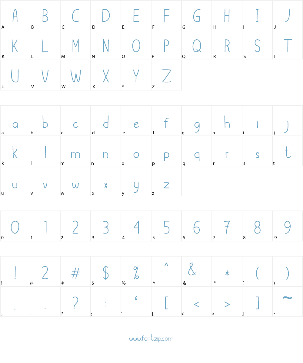 Cylla Font Character
