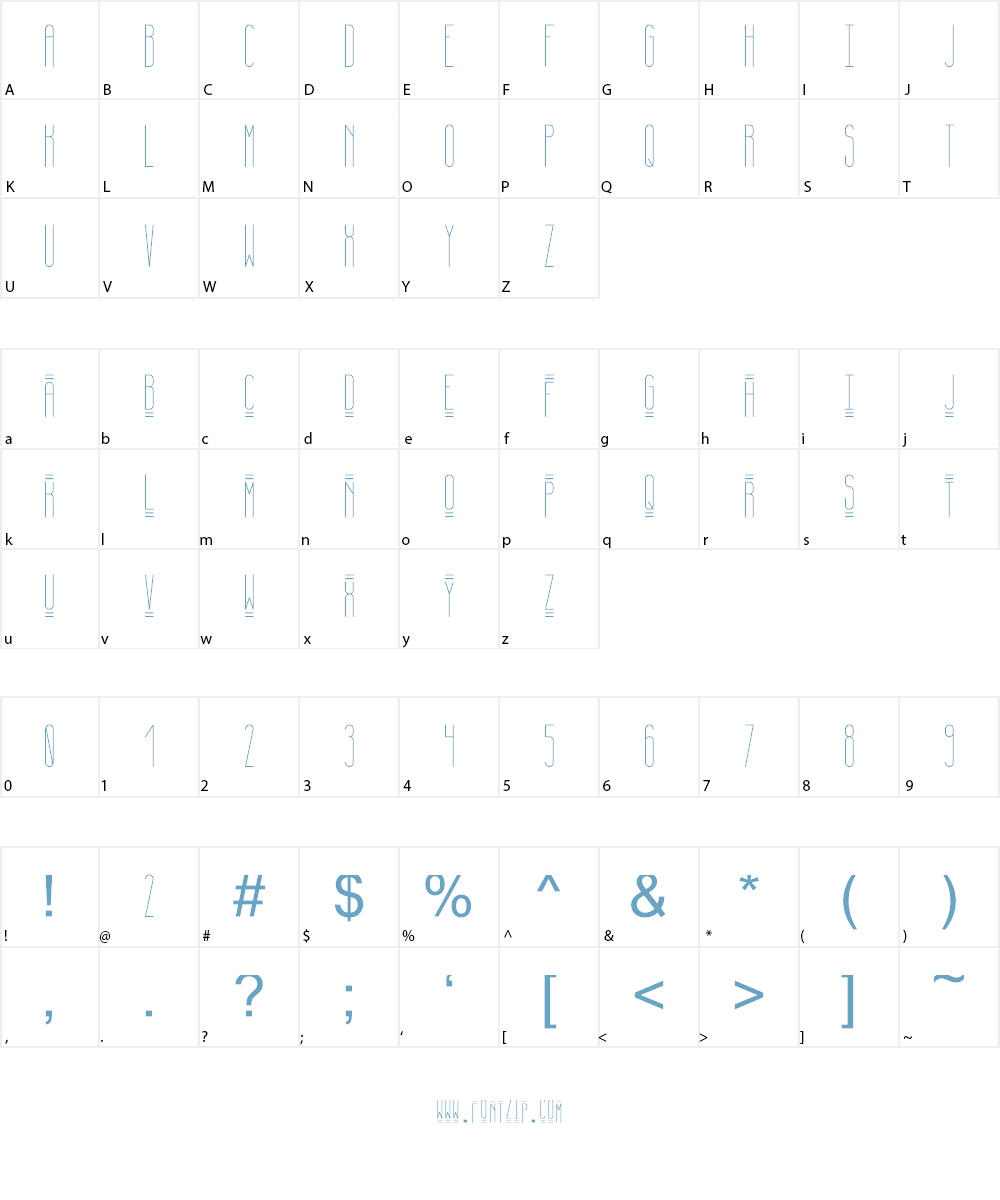 April Font Character
