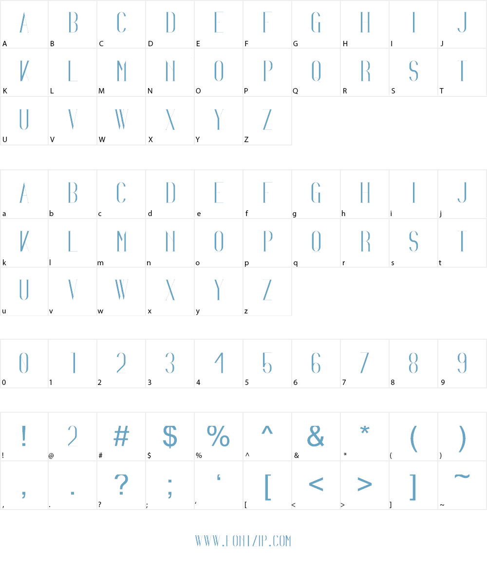 Irina Font Character