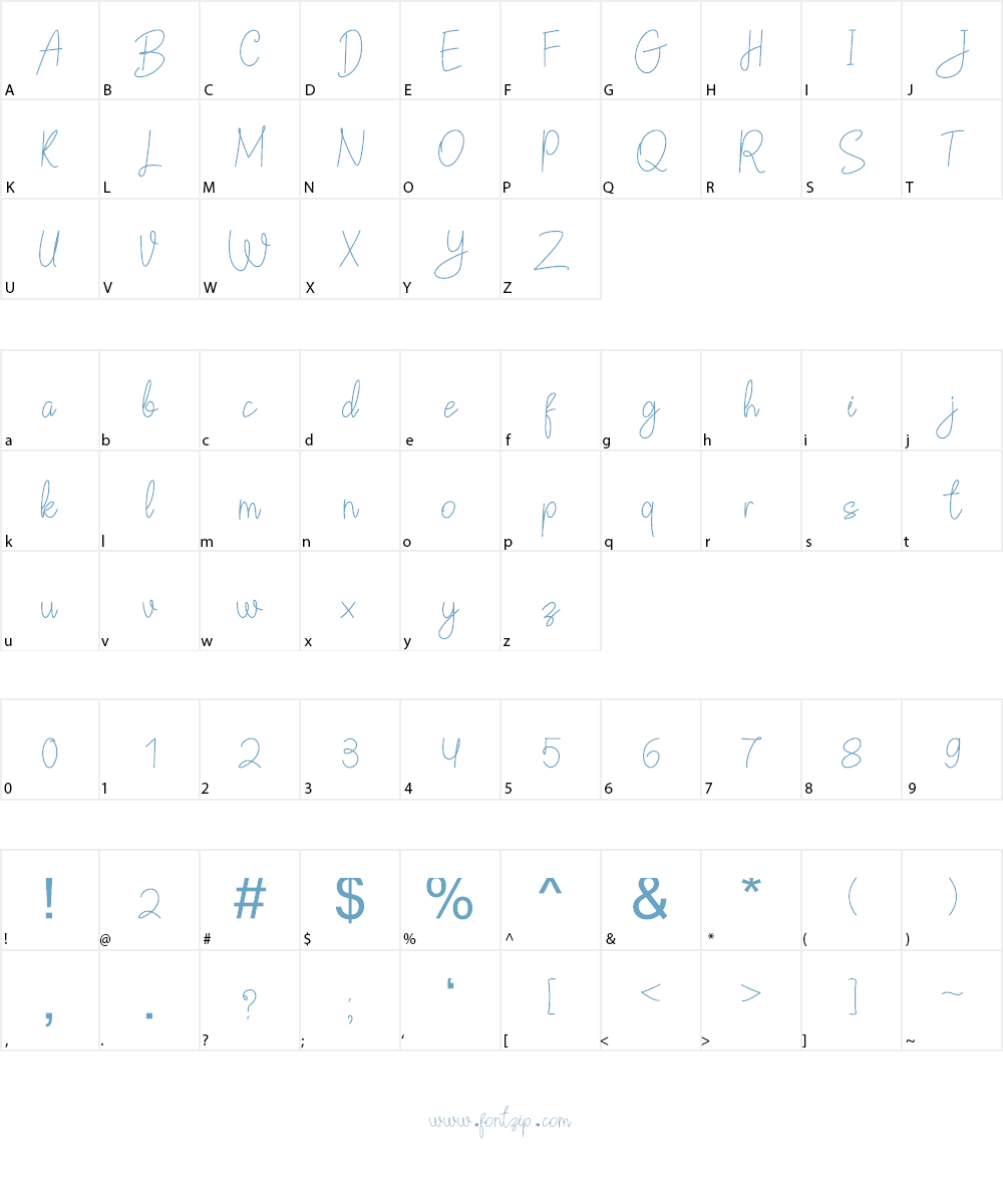 Helsinki Free Font Character