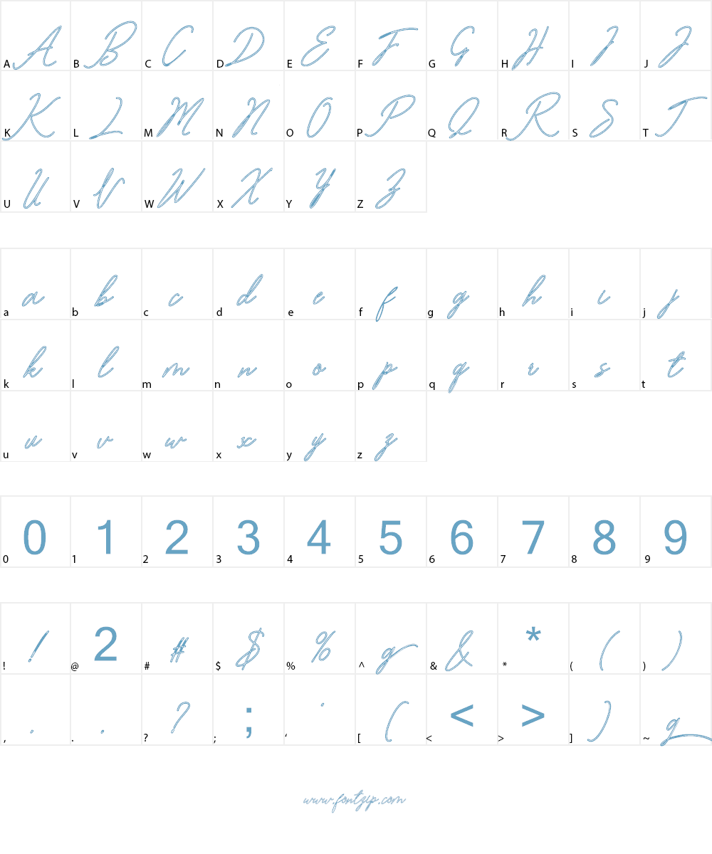 Bardeng Font Character