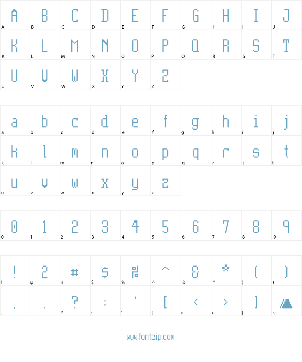 Casale Neue Font Character