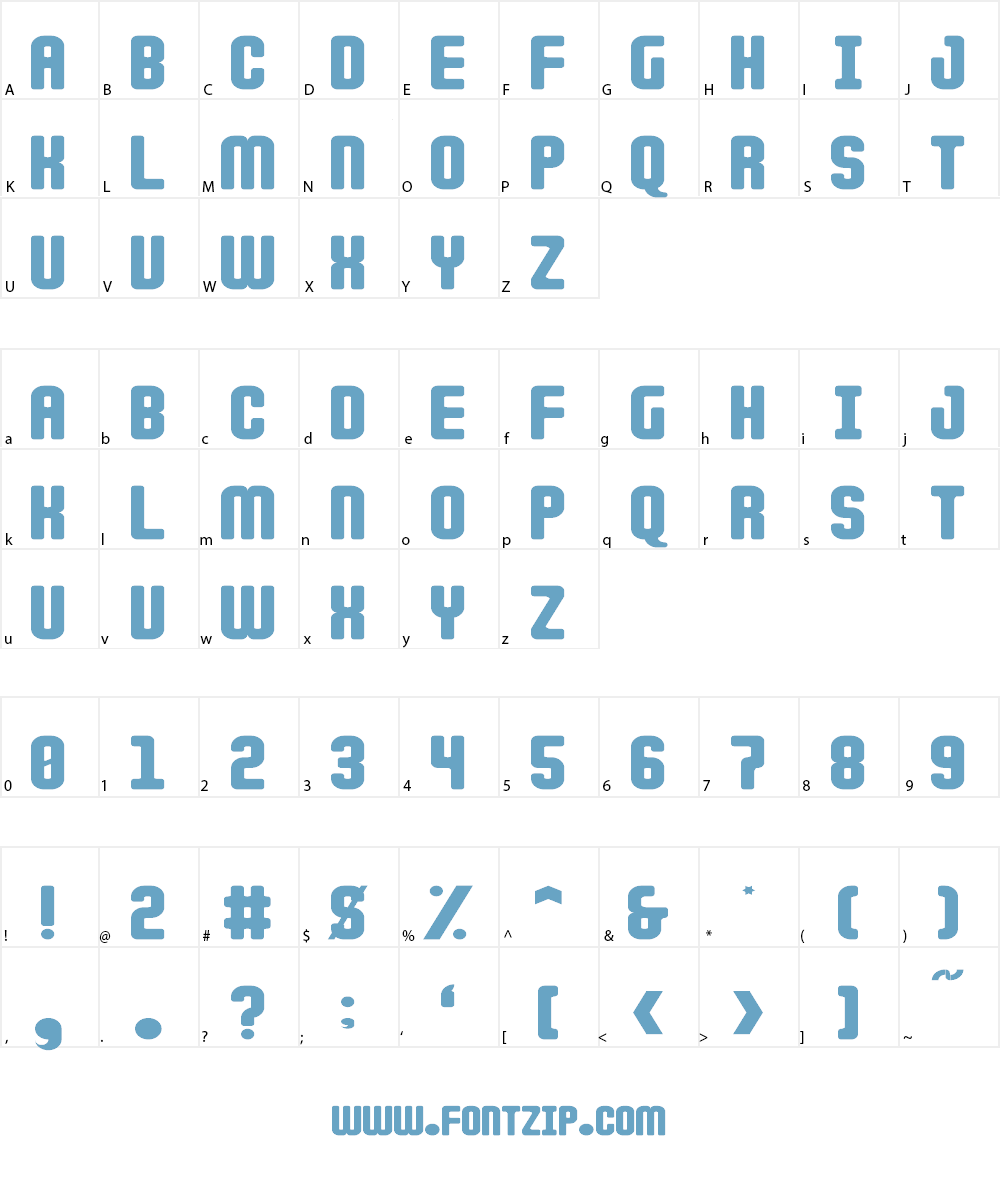 Kitchen Sink Gold Font Character