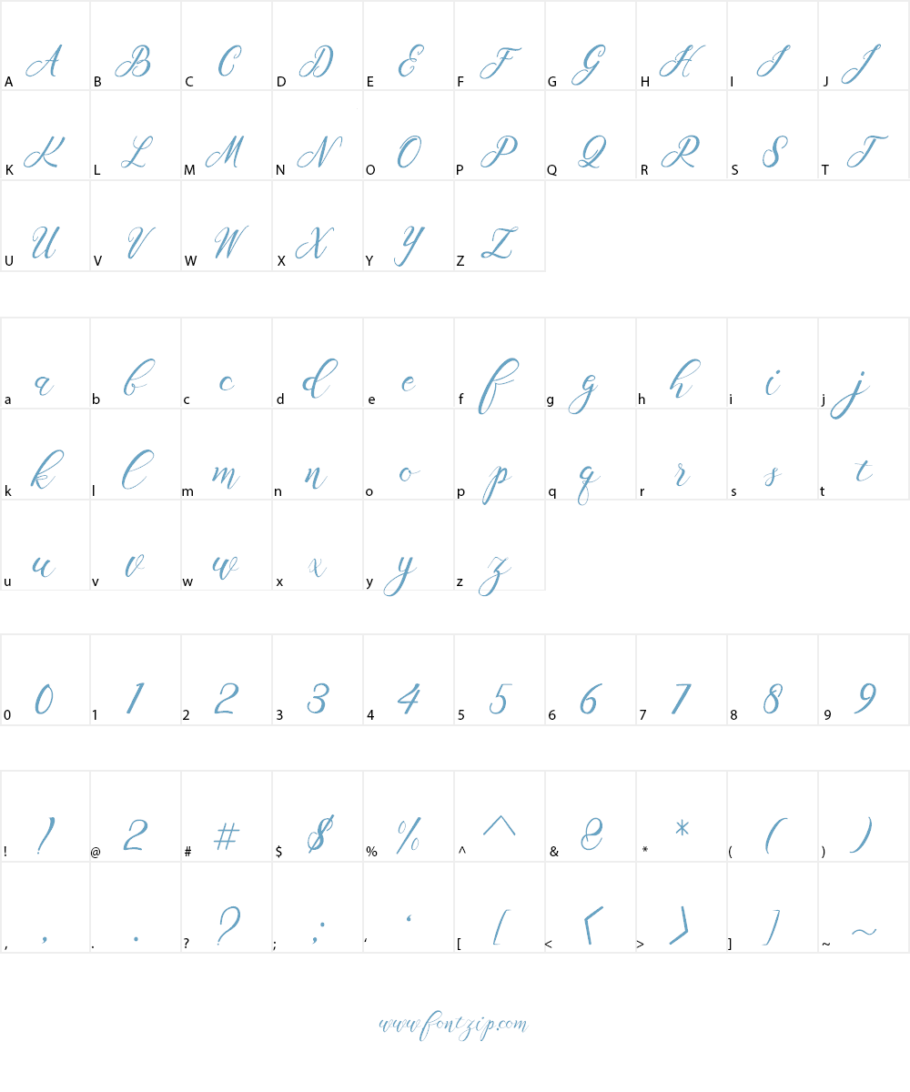 Scallion Font Character