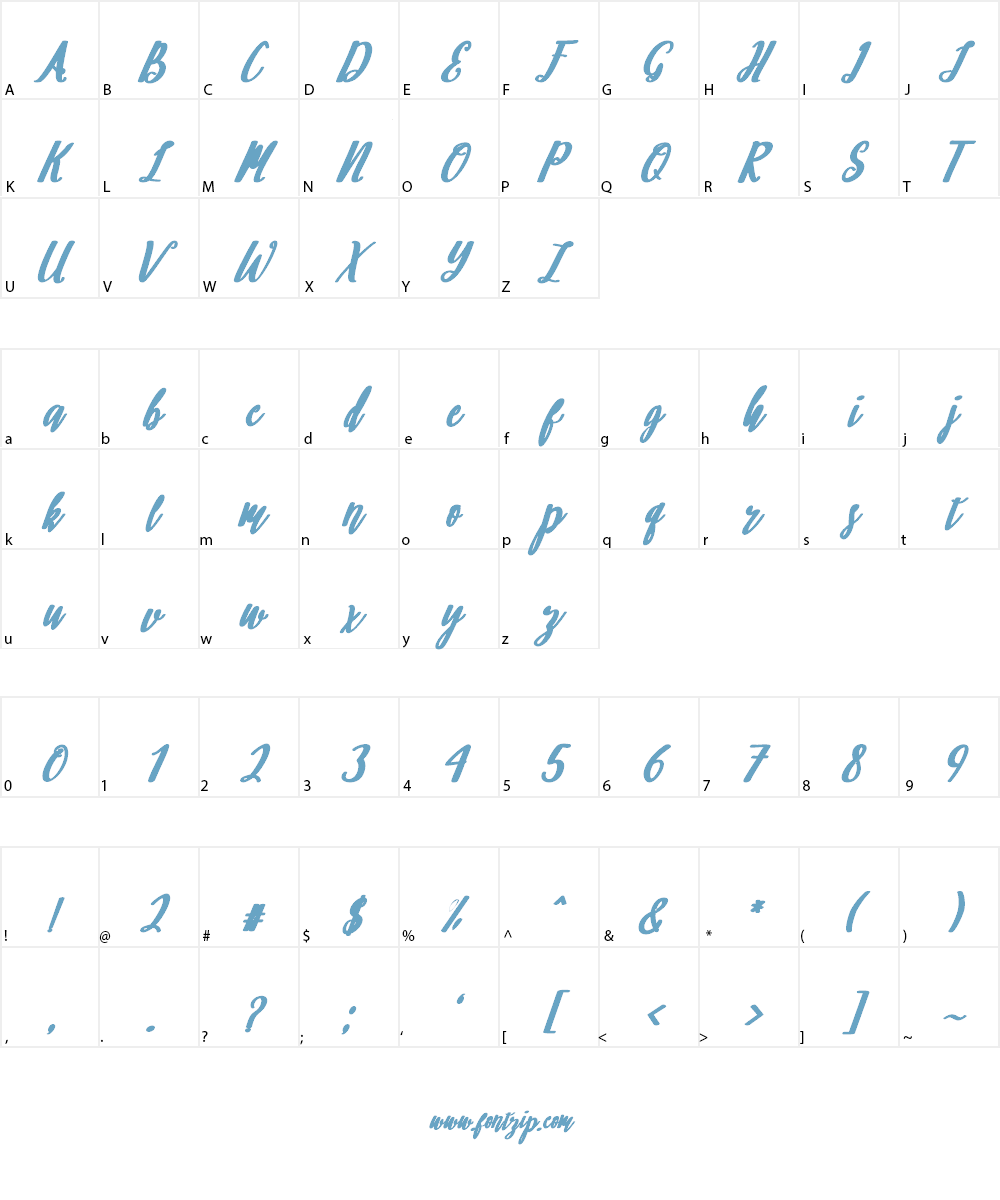 philosophy Font Character