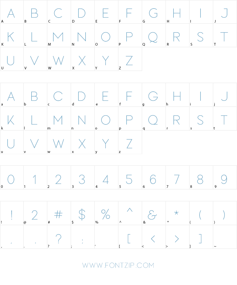 LOVES Font Character