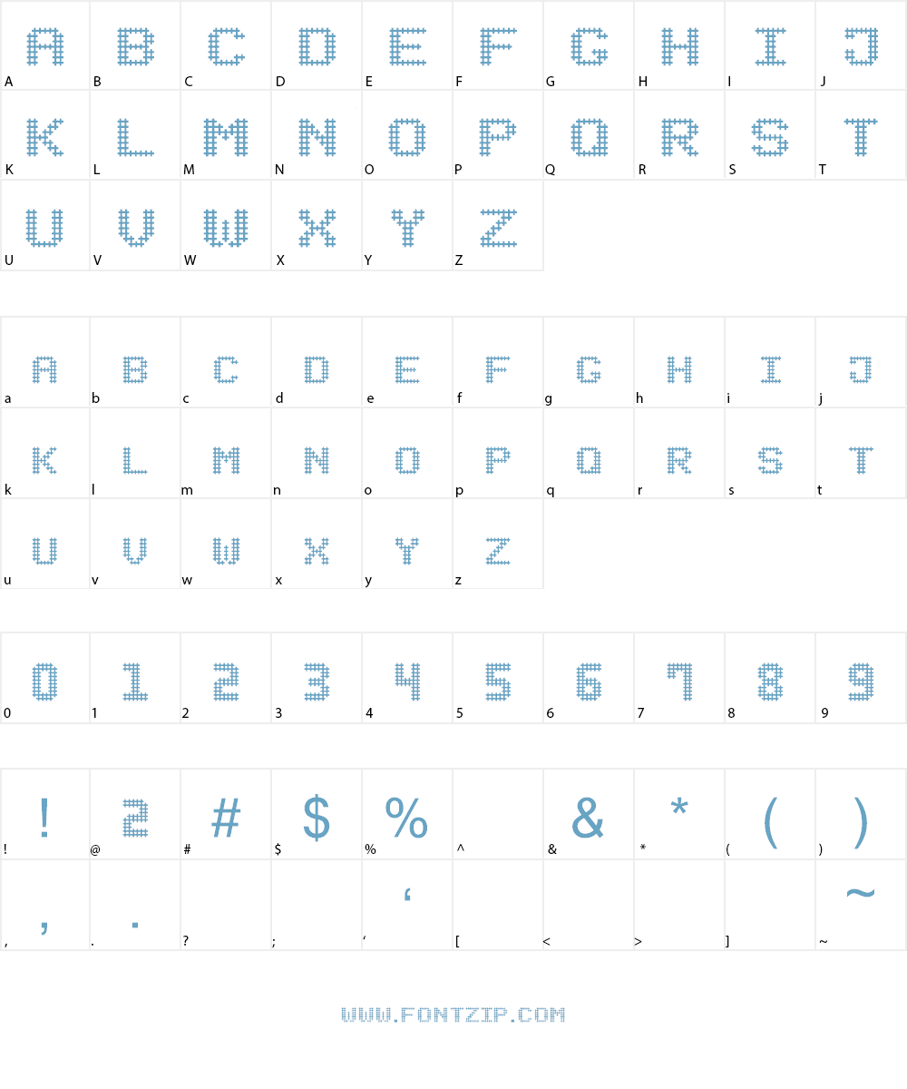 SQELLS Font Character