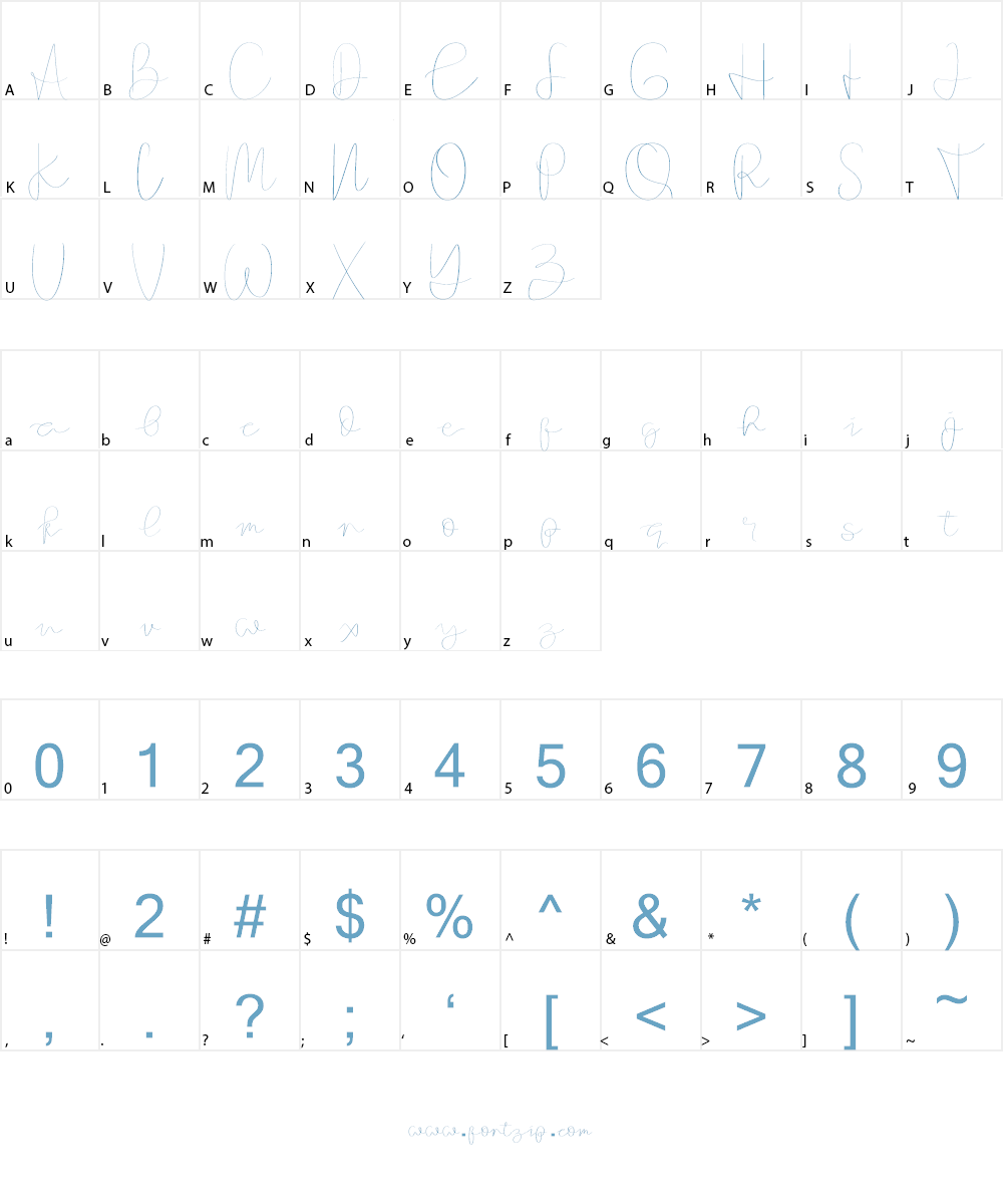 Founder Font Character