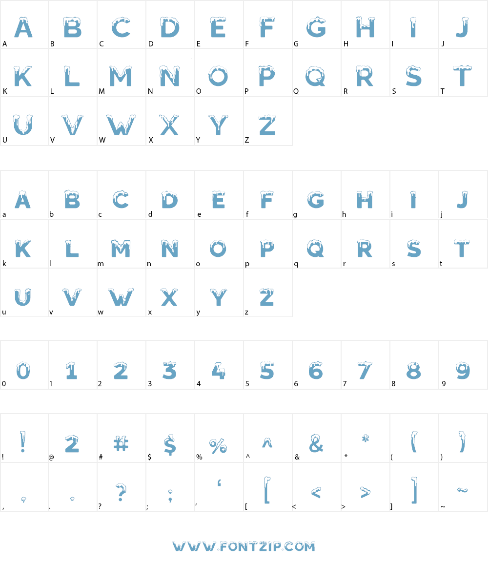 Estave Font Character