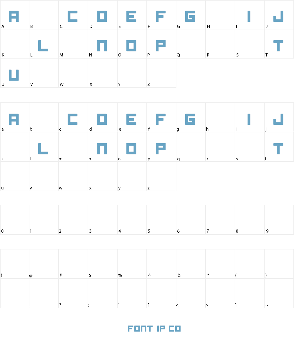 PePendejo Font Character