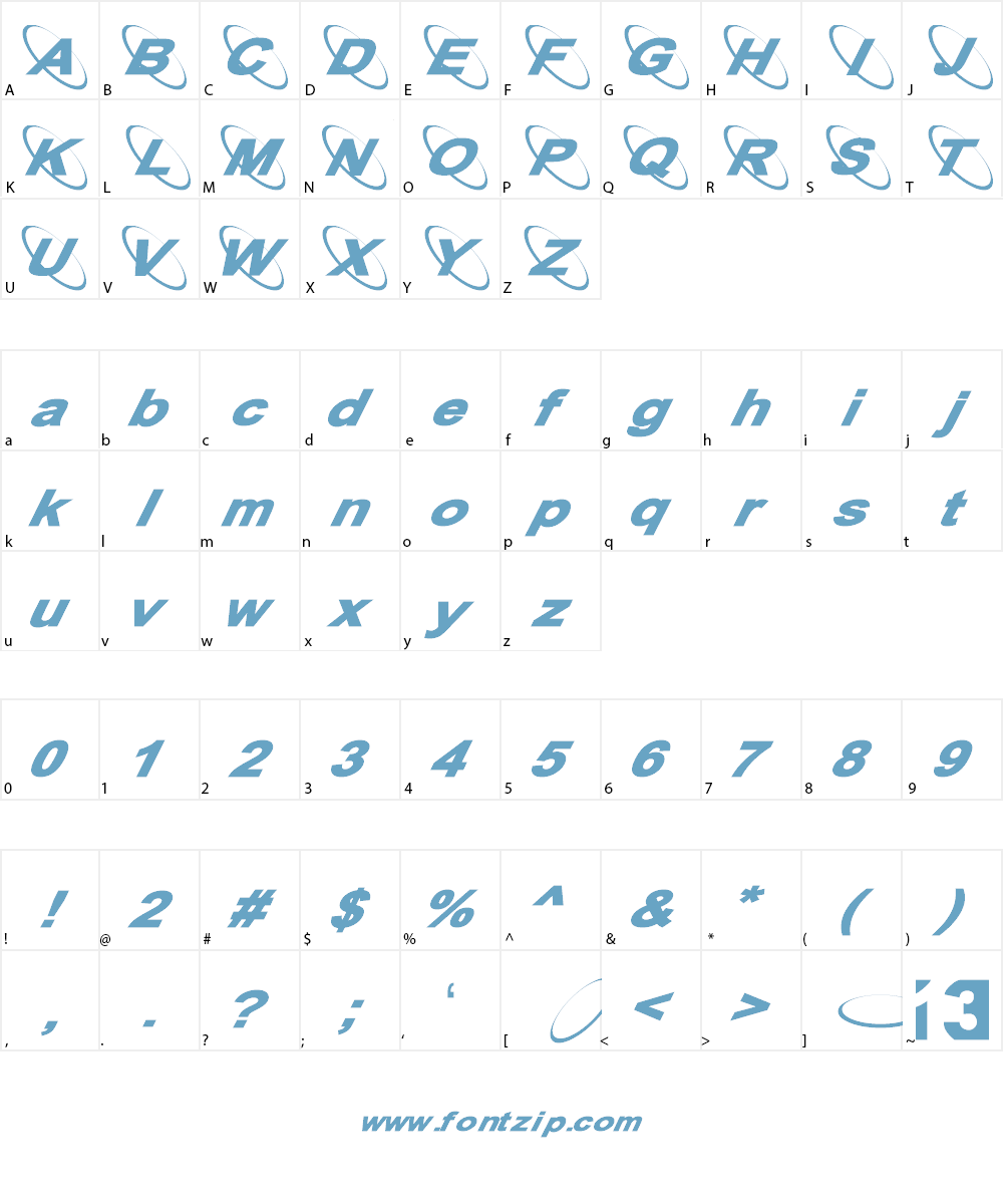 13_Misa Font Character